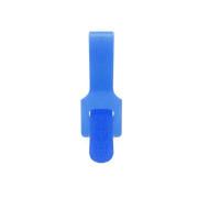 100 stuks/pak 6in.L x 0.5in.B T-type Herbruikbare Kabelbinders, Blauw Deze afbeelding gaat over 2.