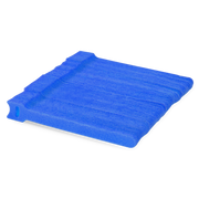 100 stuks/pak 6in.L x 0.5in.B T-type Herbruikbare Kabelbinders, Blauw Deze afbeelding gaat over 4.