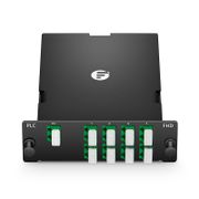 1 x 16 PLC Fiber Splitter, Standard FHD® Cassette LC/APC, Singlemode, for Optical LAN This picture is about .