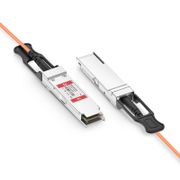 5m (16ft) Dell (Force10) CBL-QSFP-40GE-5M Compatible 40G QSFP+ Active Optical Cable This picture is about 3de.