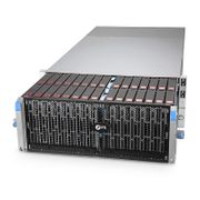 RS5450-V2, 4U Storage Servers, Dual Socket Intel® Xeon® Scalable Processor, Up to 4TB DRA, 60 x 3.5" SAS/SATA Drive Days, 2 x RJ45 10GbE Ports, 2000W Redundant Cette image concerne RS5420-V2
1.