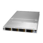 RS5140-V3, 1U Storage Servers, Dual Socket Intel® Xeon® Scalable Processors, Up to 8TB DRAM, 16 x NVMe Drive Bays, 1 x RJ45 1GbE Port, 1600W Redundant Esta imagen trata sobre RS5140-V3 800 - 2.