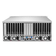 GS8470-V3、4U GPUサーバー(デュアルソケットIntel®xeon®スケーラブルプロセッサー、最大8TB DRAM、16x 2.5" NVMe/SATAドライブベイ、2x RJ45 10GbEポート、2700W冗長)
この写真はGS8470-4に関するものです。
