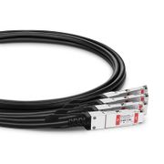 2m (7ft) Arista Networks Compatible 200G QSFP-DD to 4 x 50G QSFP28 Passive Direct Attach Copper Breakout Cable This picture is about de.