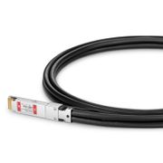 2m (7ft) Arista Networks Compatible 200G QSFP-DD to 4 x 50G QSFP28 Passive Direct Attach Copper Breakout Cable This picture is about de.