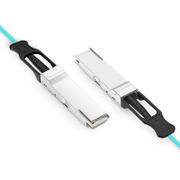 15m (49ft) Generic Compatible 200G QSFP56 Active Optical Cable This picture is about 15.