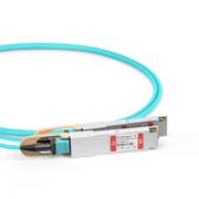 2m (7ft) Generic Compatible 400G QSFP-DD to 2 x 200G QSFP56 Active Optical Breakout Cable This picture is about r.