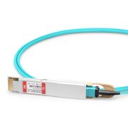 3m (10ft) Generic Compatible 400G QSFP-DD to 2 x 200G QSFP56 Active Optical Breakout Cable This picture is about r.