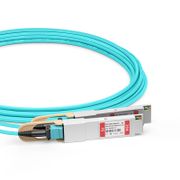 25m (82ft) Generic Compatible 400G QSFP-DD to 2 x 200G QSFP56 Active Optical Breakout Cable This picture is about ed.