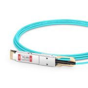 20m (66ft) Dell AOC-Q28DD-2Q28-100G-20M Compatible 200G QSFP-DD to 2 x 100G QSFP28 Active Optical Breakout Cable This picture is about dede.
