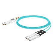20m (66ft) NVIDIA/Mellanox Compatible 200G QSFP-DD to 2 x 100G QSFP28 Ethernet Active Optical Breakout Cable This picture is about de.