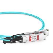 Customized 200G QSFP-DD to 2 x 100G QSFP28 Active Optical Breakout Cable This picture is about de.