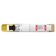HW QSFP-DD-400G-DR4 Compatible 400GBASE-DR4 QSFP-DD PAM4 1310nm 500m DOM MPO-12/APC SMF SiPh-Based Optical Transceiver Module, Breakout to 4 x 100G-DR This picture is about 1.