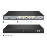 S3250-24TF-U, Switch 24-Port Gigabit Ethernet L2 PoE++,24 x Ports PoE+ @370W,avec 2 Liaisons Montantes Combo 1Gb Cette image concerne S3250-24TF-U.