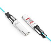 Cable breakout de cobre de conexión directa 100G QSFP28 a 4x25G SFP28 (activo) Esta imagen trata sobre QSFP-100G-4SAOxxx.