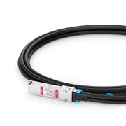 2m (7ft) Arista Networks Compatible 100G QSFP28 to 2 x 50G QSFP28 Active Direct Attach Copper Breakout Cable This picture is about 3.