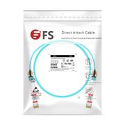 1m (3ft) Cisco QDD-400-AOC1M Compatible 400G QSFP-DD Active Optical Cable This picture is about 1.