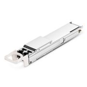 Generic C39 C40 Compatible QSFP28 100G DWDM 80km (Require EDFA and TDCM) DOM Duplex CS/UPC SMF Optical Transceiver Module for Transmission This picture is about DWDM2-Q28100G-80.