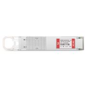 Generic C39 C40 Compatible QSFP28 100G DWDM 80km (Require EDFA and TDCM) DOM Duplex CS/UPC SMF Optical Transceiver Module for Transmission This picture is about DWDM2-Q28100G-80.