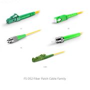 1m (3ft) Glasfaser-Patchkabel, 1 Faser, LC APC Simplex zu SC APC Simplex, Singlemode (OS2), Steigleitung (OFNR), 2.0mm, eng gepuffert, Gelb Dieses Bild handelt von SMLCSCSX.