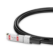 4m (13ft) FS Compatible 100G QSFP28 to 2 x 50G QSFP28 Passive Direct Attach Copper Breakout Cable This picture is about 5.