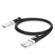 4m (13ft) FS Compatible 100G QSFP28 to 2 x 50G QSFP28 Passive Direct Attach Copper Breakout Cable This picture is about 2.