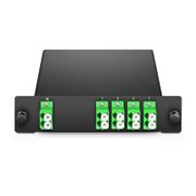 1 x 8 PLC Fiber Splitter, Standard LGX Cassette, LC/APC, Singlemode This picture is about FLG-PLC1×8LGX1LCA.