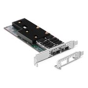 Broadcom® BCM957608-P2200GQF00 Ethernet Network Interface Card, 200G Dual-Port QSFP112, PCIe 5.0 x 16, Standard & Low Profile This picture is about BCM957608-P2200GQF00.