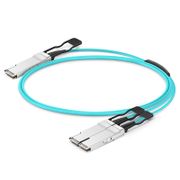 1m (3ft) Arista Networks Compatible 100G QSFP28 to 2x50G QSFP28 Active Optical Breakout Cable This picture is about 4.