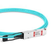 20m (66ft) Netgear Compatible 100G QSFP28 to 2x50G QSFP28 Active Optical Breakout Cable This picture is about 6.