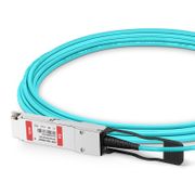 50m (164ft) Arista Networks Compatible 100G QSFP28 to 2x50G QSFP28 Active Optical Breakout Cable This picture is about 5.