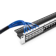 3m(10ft) 両端6ジャック Cat6シールドなし(UTP) 事前終端銅製トランクケーブル(PVC CMR) この写真は1に関するものです。