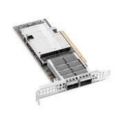NVIDIA Mellanox MCX755106AS-HEAT ConnectX-7 InfiniBand & イーサネットアダプタカード(200GbE/NDR200、デュアルポートQSFP112、PCIe 5.0 x16、x16 PCIe拡張オプション付き、セキュアブート、トール&ショートブラケット) この写真はMCX755106AS-HEATに関するものです。