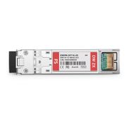 HW C18 DWDM-SFP1G-63.05-80 Compatible SFP 1000BASE-DWDM 1563.05nm 100GHz 80km DOM Duplex LC/UPC SMF Optical Transceiver Module for Transmission This picture is about 1-HU.
