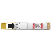 Intel SPTSHP2PMCDF Compatible 400GBASE-DR4 QSFP-DD PAM4 1310nm 500m DOM MPO-12/APC SMF SiPh-Based Optical Transceiver Module, Breakout to 4 x 100G-DR This picture is about 1.
