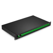 Divisor/Splitter de fibra óptica 1x32 PLC, montaje en rack 1U 19", SC/APC, monomodo Esta imagen trata sobre 121406主多图1.