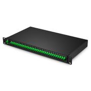 Divisor/Splitter de fibra óptica 1x32 PLC, montaje en rack 1U 19", SC/APC, monomodo Esta imagen trata sobre 121406主多图3.