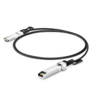 2m (7ft) Extreme Compatible 40G QSFP+ to 1 x 10G SFP+ Passive Direct Attach Copper Cable This picture is about QSFP-40G-1SPC051-5通用2.