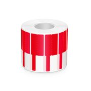 0.94in.W x 2.75in.L Printable P-Flag Labels, PET, Reel, Red, 1000Labels/Roll This picture is about Printable P-Flag Labels.