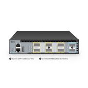 S8550-6Q2C, 8-Port Ethernet L3 Half-Width Switch, 6 x 40Gb QSFP+, with 2 x 100G QSFP28, Support MPLS&MLAG This picture is about .