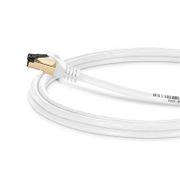 7ft (2.1m) Cat8 28AWG Snagless Shielded (S/FTP) PVC CM Ethernet Network Patch Cable, Off-White This picture is about C8SFTPSGPVC.