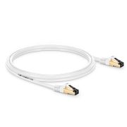 7ft (2.1m) Cat8 28AWG Snagless Shielded (S/FTP) PVC CM Ethernet Network Patch Cable, Off-White This picture is about C8SFTPSGPVC.