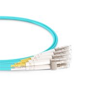 3m (10ft) Extreme Networks Compatible 100G QSFP28 to 4 Duplex LC Active Optical Breakout Cable This picture is about 6.