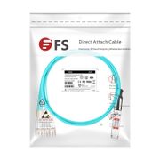 20m (66ft) Arista Networks Compatible 100G QSFP28 to 4 Duplex LC Active Optical Breakout Cable This picture is about 1.