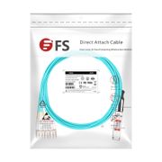 70m (230ft) Extreme Networks Compatible 100G QSFP28 to 4 Duplex LC Active Optical Breakout Cable This picture is about 1.