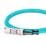 70m (230ft) Cisco Compatible 100G QSFP28 to 4 Duplex LC Active Optical Breakout Cable This picture is about 1.