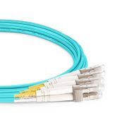 70m (230ft) Extreme Networks Compatible 100G QSFP28 to 4 Duplex LC Active Optical Breakout Cable This picture is about 1.