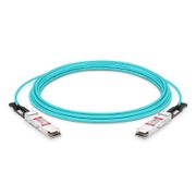 30m (98ft) NVIDIA/Mellanox MC2206310-030 Compatible 40G QSFP+ InfiniBand FDR10 Active Optical Cable for Switch-IB 2 Switches and ConnectX-5 HCA This picture is about 30.