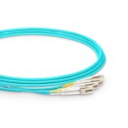 20m (66ft) H3C QSFP-8LC-D-AOC-20M Compatible 40G QSFP+ to 4 Duplex LC Active Optical Breakout Cable This picture is about 1.