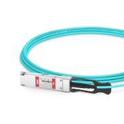 20m (66ft) H3C QSFP-8LC-D-AOC-20M Compatible 40G QSFP+ to 4 Duplex LC Active Optical Breakout Cable This picture is about H.